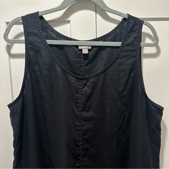 J. Jill Linen Black Shift Dress - Picture 3 of 7